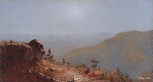 Estudo para Vista da Montanha Sul nos Catskills – Sanford Robinson Gifford Sanford Robinson Gifford Master Apollon