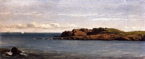 Estudo sobre a costa de Massachusetts – Sanford Robinson Gifford Sanford Robinson Gifford Master Apollon 2