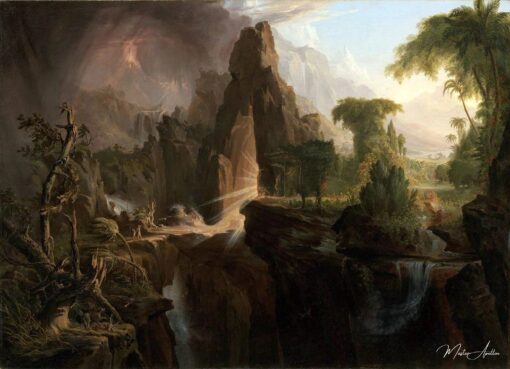 Expulsão do Jardim do Éden – Thomas Cole Thomas Cole Master Apollon 2