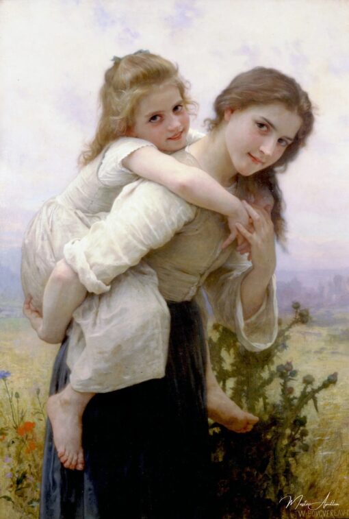 Fardo agradável – William Bouguereau William Bouguereau Master Apollon 2