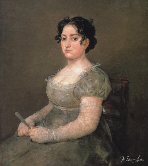 Mulher com leque – Francisco de Goya Francisco de Goya Master Apollon 2