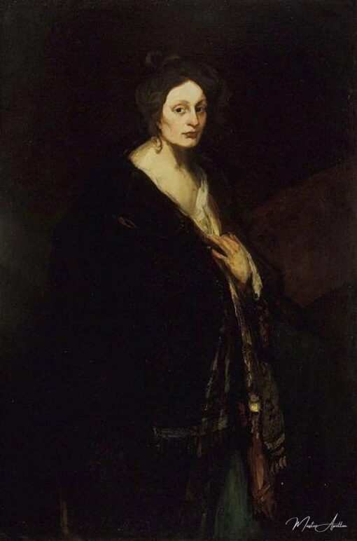 Mulher com Manto – Robert Henri Robert Henri Master Apollon 2