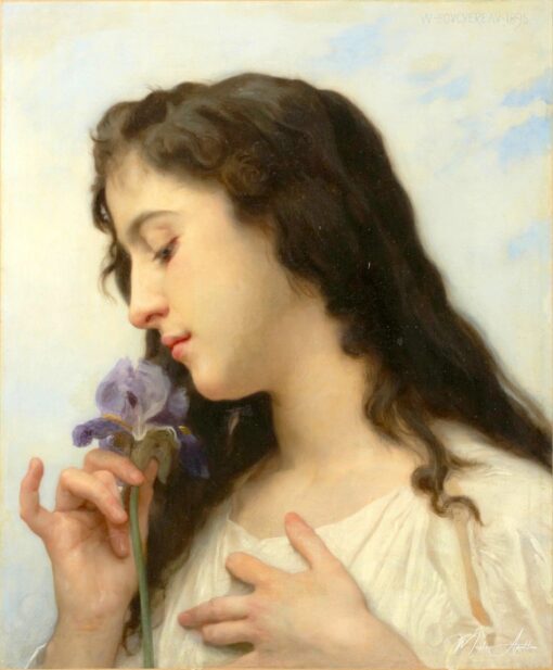 Mulher com Íris – William Bouguereau William Bouguereau Master Apollon 2