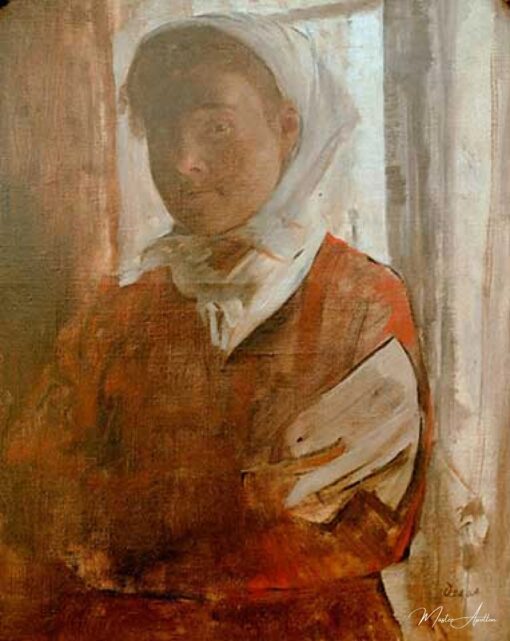 Mulher com um lenço branco – Edgar Degas Edgar Degas Master Apollon 2