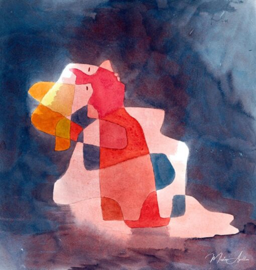 Mulher inclinada para trás – Paul Klee Paul Klee Master Apollon 2
