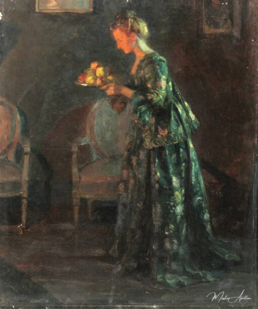 Mulher servindo frutas – Jules Grün Jules Grün Master Apollon