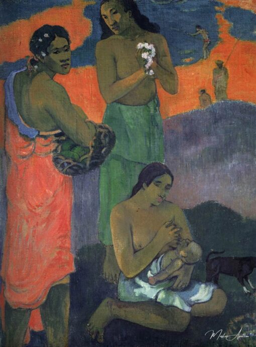 Mulheres à Beira do Mar (A Maternidade) – Paul Gauguin Paul Gauguin Master Apollon 2