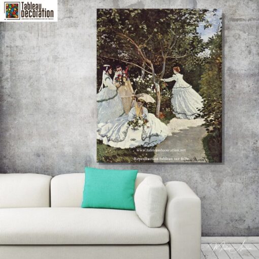 Mulheres no Jardim – Claude Monet Claude Monet Master Apollon 7