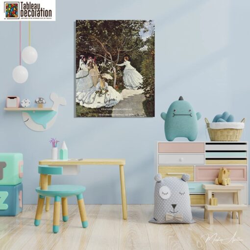 Mulheres no Jardim – Claude Monet Claude Monet Master Apollon 5