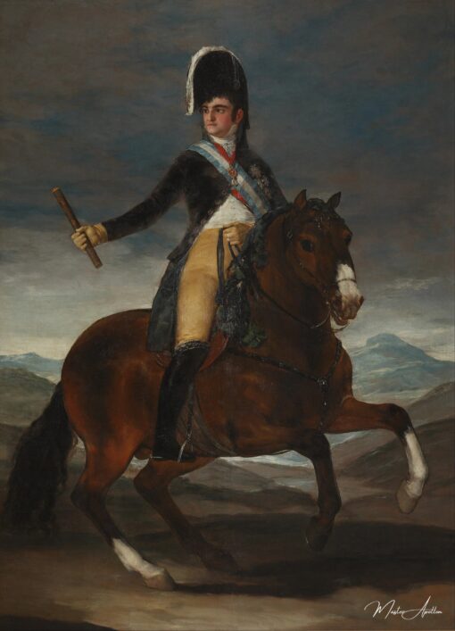 Ferdinando VII a cavalo – Francisco de Goya Francisco de Goya Master Apollon 2