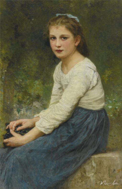 Menina com Uvas – William Bouguereau William Bouguereau Master Apollon 2