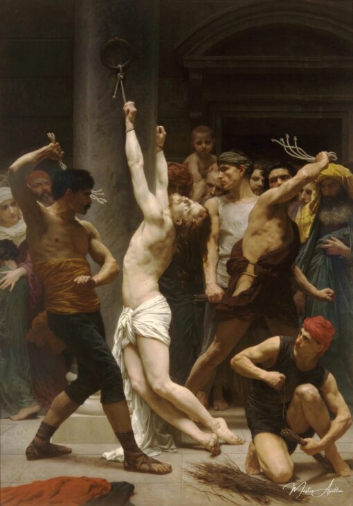 Flagelação de Nosso Senhor Jesus Cristo – William Bouguereau William Bouguereau Master Apollon