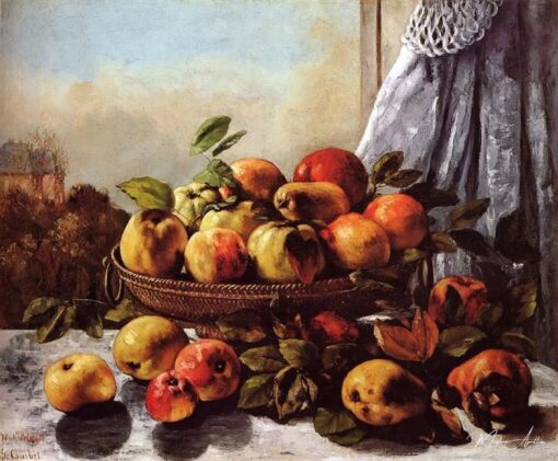 Frutas em uma cesta – Gustave Courbet Gustave Courbet Master Apollon