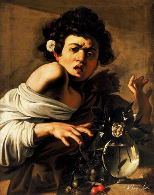 Garçom mordido por um lagarto – Caravaggio Caravaggio Master Apollon