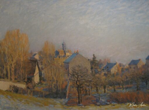 Gel à Louveciennes – Alfred Sisley em português brasileiro é “Gelo em Louveciennes – Alfred Sisley Alfred Sisley Master Apollon