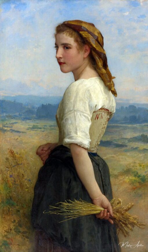 Glaneuse – William Bouguereau William Bouguereau Master Apollon