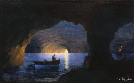 Gruta Azul, Nápoles – Ivan Aïvazovski Ivan Konstantinovich Aivazóvski Master Apollon 2