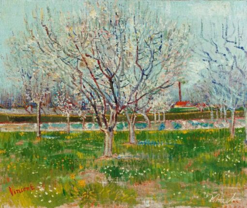 Jardim frutífero florescendo – Van Gogh Vincent Van Gogh Master Apollon 2