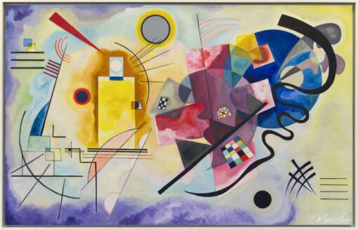 Amarelo-vermelho-azul – Vassily Kandinsky Wassily Kandinsky Master Apollon