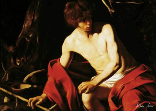 Jean le Baptiste por volta de 1603 – Caravaggio Caravaggio Master Apollon