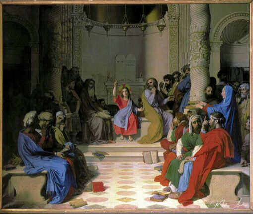 Jésus entre os médicos – Jean-Auguste-Dominique Ingres Jean-Auguste-Dominique Ingres Master Apollon