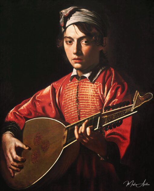 Jogador de alaúde – Caravaggio Caravaggio Master Apollon