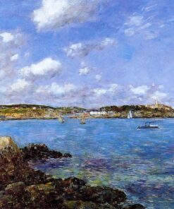 A baía de Douarnenez – Eugène Boudin Eugène Boudin Master Apollon