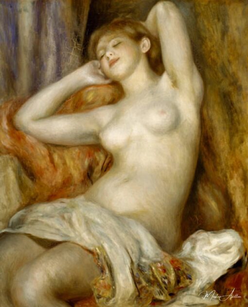A banhista adormecida (a Dormeuse) – Pierre-Auguste Renoir Pierre-Auguste Renoir Master Apollon 2