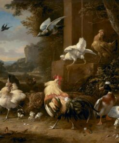 A baixa-corte – Melchior d’Hondecoeter Melchior d'Hondecoeter Master Apollon