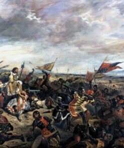 A batalha de Poitiers – Eugène Delacroix Eugène Delacroix Master Apollon
