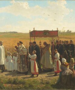 A Bênção dos Trigos em Artois – Jules Breton Jules Breton Master Apollon