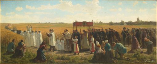 A Bênção dos Trigos em Artois – Jules Breton Jules Breton Master Apollon