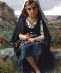 A pastora, 1881 – William Bouguereau William Bouguereau Master Apollon