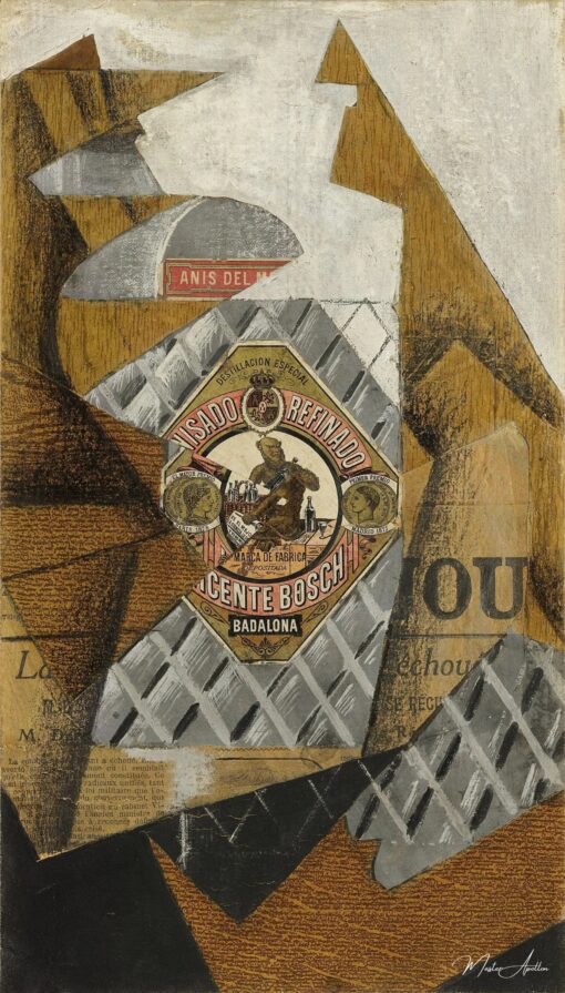 A garrafa de Anís del Mono – Juan Gris Juan Gris Master Apollon