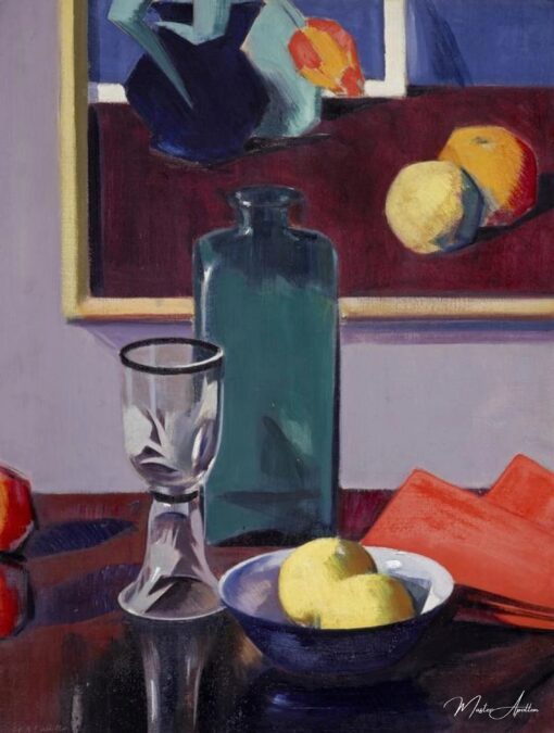 A garrafa verde – Francis Cadell Francis Cadell Master Apollon