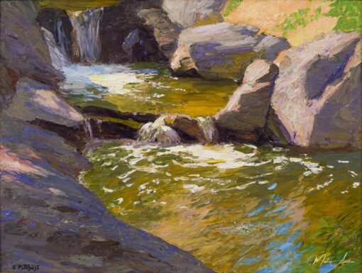 A Cachoeira – Edward Henry Potthast Edward Henry Potthast Master Apollon