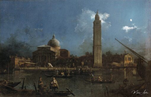 A celebração noturna diante da igreja San Pietro di Castello – Giovanni Antonio Canal Giovanni Antonio Canal Master Apollon