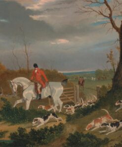 A caça em Suffolk: Ir à cobertura perto de Herringswell – John Frederick Herring Snr John Frederick Herring Sr Master Apollon
