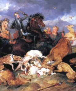A caçada de Chevy Chase – Edwin Landseer Edwin Landseer Master Apollon
