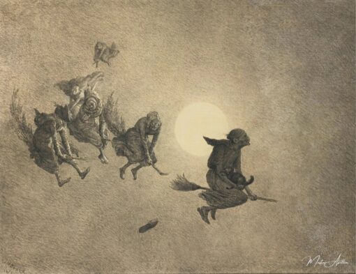 A cavalgada das bruxas, 1870 – William Holbrook Beard William Holbrook Beard Master Apollon