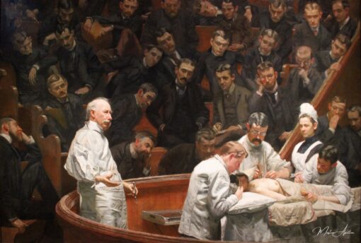 A Clínica Agnew – Thomas Eakins Thomas Eakins Master Apollon