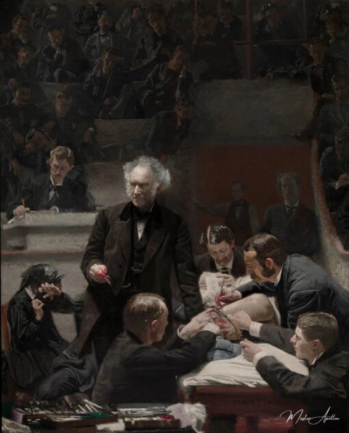 A Clínica do Dr. Gross, 1875 – Thomas Eakins Thomas Eakins Master Apollon