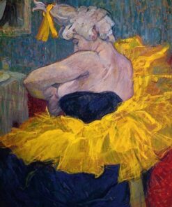 A Palhaça Cha-U-Kao – Toulouse Lautrec Henri de Toulouse-Lautrec Master Apollon