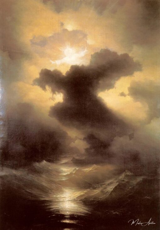 A Criação ou O Caos, 1841 – Ivan Aïvazovski Ivan Konstantinovich Aivazóvski Master Apollon