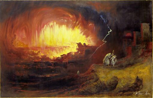 A destruição de Sodoma e Gomorra – John Martin John Martin Master Apollon 2
