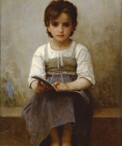 A dura lição – William Bouguereau William Bouguereau Master Apollon