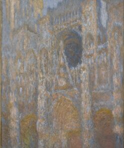 A Fachada da catedral de Rouen ao sol (W1358) – Claude Monet Cathédrales de Rouen de Claude Monet Master Apollon