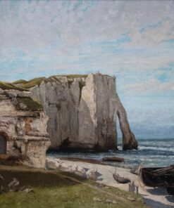 A falésia de Etretat após a tempestade – Gustave Courbet Gustave Courbet Master Apollon