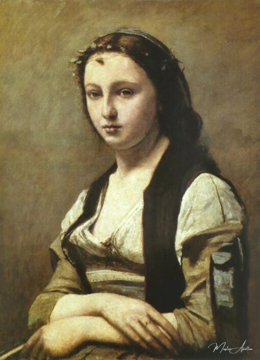 A Mulher com a Pérola – Camille Corot Camille Corot Master Apollon