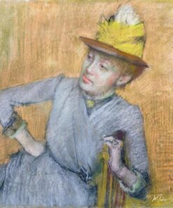 A mulher sentada – Edgar Degas Edgar Degas Master Apollon